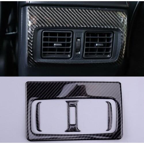 4pcs/Set Car Rear Air Vent Outlet Cover Trim Bezel Fit for Toyota 4Runner 2010 2011 2012 2013 2014 2015 2016 2017 2018 2019 2020