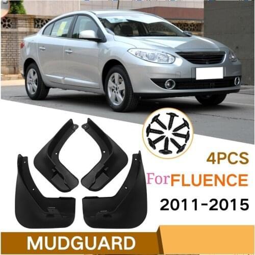 Auto Mudguard For Renault Fluence 2011-2015 High-quality Mudguard Anti-splash Protection Body Anti-fouling Car Accessories