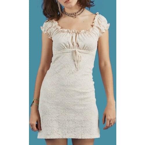 Summer dresses for women 2021 sexy mini dresses kawaii vintage lace dress women evening dresses harajuku lolita dress elegant