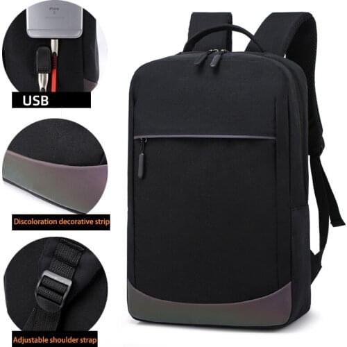 Fashion Large Man Backpack Laptop Bigs Tavel Teenager Bookbag Nylon School Bags For Boys Luxury Designer USB Black Waterproof