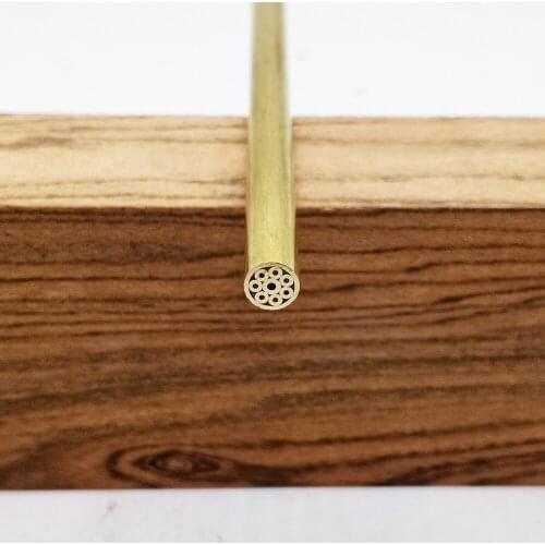 Mosaic Pin Rivets diameter (1/4") х90mm brass tube knife handles screw bar