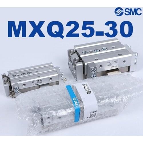 MXQ MXQ25 SMC MXQ25-30 MXQ25-30AS MXQ25L-30AT MXQ25-30A MXQ25-30B Slide Guide Cylinder Pneumatic MXQ25-30BS MXQ25-30BT MXQ25-30C