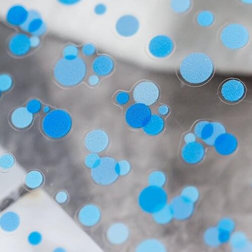 2021 New 3D Bohemia Self-Adhesive Colorful Circle Love Heart line Design Stripe Nails Stickers Acrylic Decorations Manicure Z463