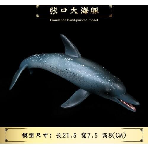 Ocean Sealife Animals Sets Bule Whale Shark Whale Kids Learning Toy Children Gift