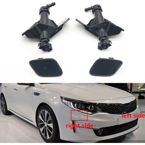 For Kia Optima K5 2015 2016 2017 2018 Front Head Lamp Light Washer Nozzle Spray Jet Cleaning Actuator Pump & Cover Cap