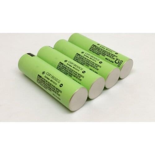 Wholesale Original Battery For Panasonic CGR18650CG 18650 3.7V 2250mAh Rechargeable Lithium Batteries Cell (CGR18650CG)