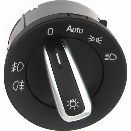 SCJYRXS Car Head Light Control Switch 5ND941431B For VW Passat B6 Golf MK5 MK6 Rabbit Touran Scirocco 5ND 941 431B 5ND941431B