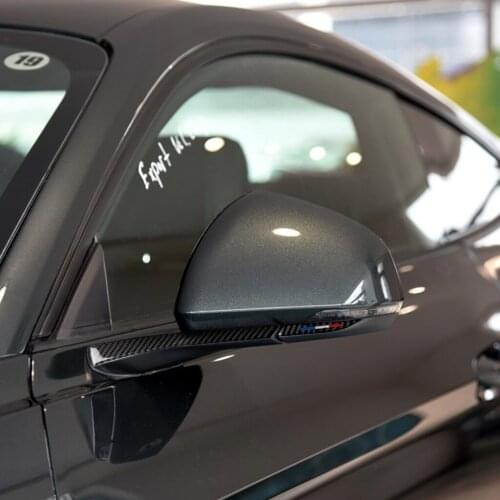 It Is Suitable For Mustang The Carbon Fiber Rear View Mirror Paste Four Piece Set (2015-2017)