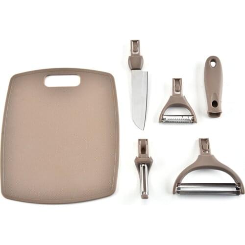 Grater zesters Knife and Chopping block kitchen tool set 5pcs peeler kitchen accessories aid fruit vegetable tools