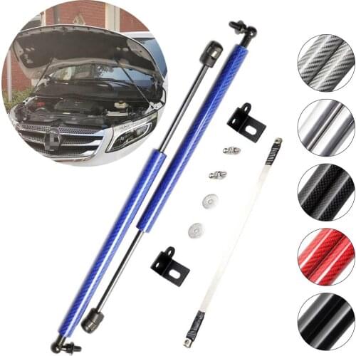 Carbon fiber for 2014-2019 Benz Vito W447 V-Class Front Bonnet Hood Modify Gas Struts Lift Support Shock Damper Absorber