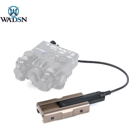 WADSN Tactical PEQ DBAL-A2 M3X Pressure Switch Pad Pocket Slot Hunting Weapon Light Airsoft Tail Control Switch Fit Picatinny