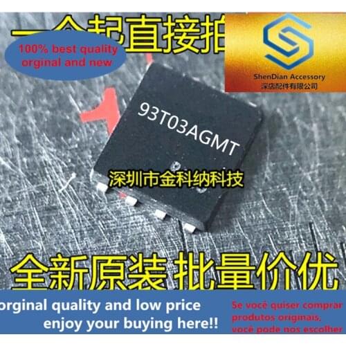 10pcs only orginal new 93T03AGMT AP93T03AGMT SMD QFN-8 N tube 88A 30V spot