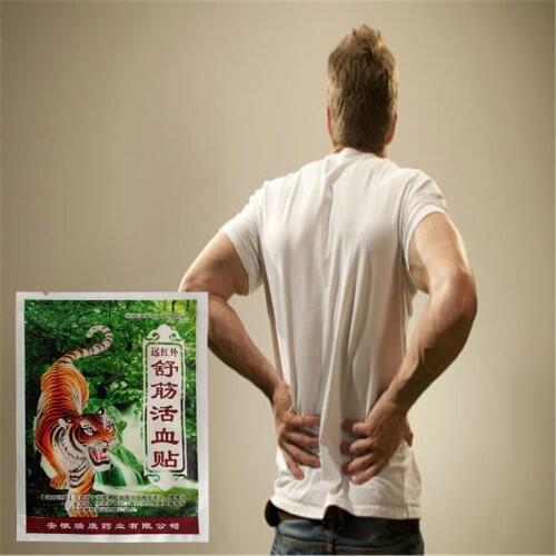 32Pcs Tiger Analgesic Plaster for Rheumatoid Arthritis Lumbar Spondylosis Cervical Spondylosis Pain Relief Patch