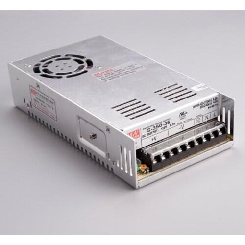 350W switch power supply DC36V/9.7A equipment warranty 2 year model S-350-36 LED