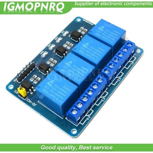 5V 4-Channel Relay Module Shield for ARM PIC AVR DSP Electronic 5V 4 Channel Relay.4 road 5V Relay Module
