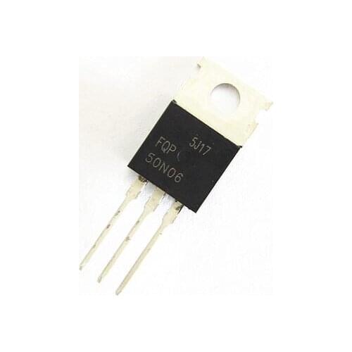 5 PCS FQP50N06 FQP50N06C 50N06 60 V 50A TO-220
