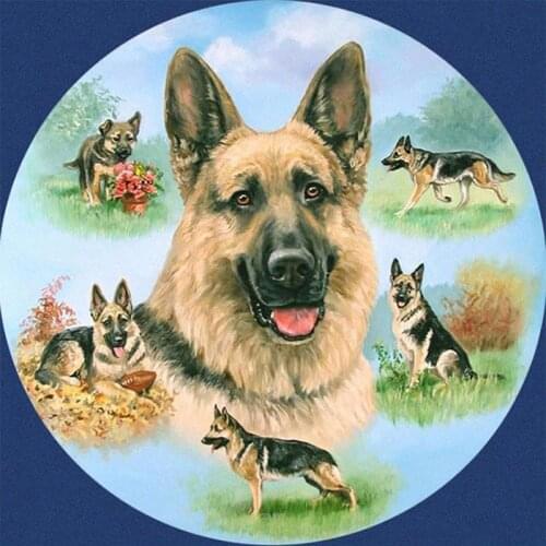 5D Diamond Painting Full Drill Dog Animal New Arrival Diamond Embroidery Elephant Decorations For Home