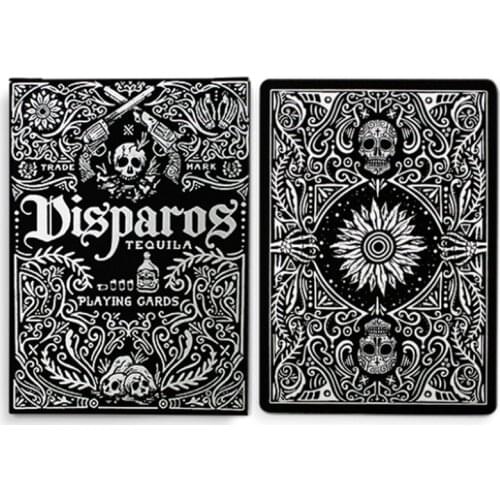Ellusionist Disparos Black Playing Cards Bicycle Tequila Deck Agave Poker USPCC Custom Limited Edition Magic Tricks Magic Props