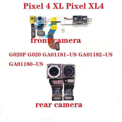 For Google Pixel 4 XL Pixel XL4 G020P GA01181-US GA01180-US G020 front small facing Selfie camera/back main camera rear camera