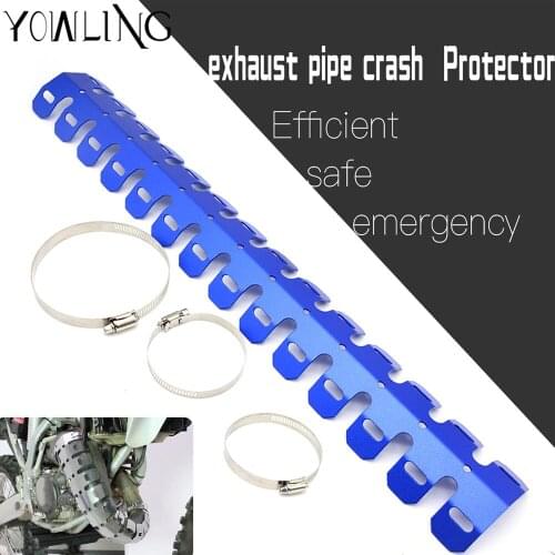 Motor Exhaust Muffler Pipe Heat Shield Cover Guard FOR Yamaha MT07 MT-07 mt 07 09 FZ09 FZ-07 MT09 MT-09 FZ09 R1 YZ80 YZ85 YZ125