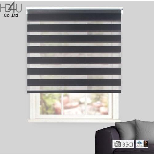 Hot Sales big Windows Zebra Roller Blinds 38mm Alum tube Heavy duty for bedroom For huge window for livingroom Standard Size