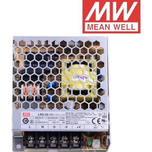 Mean Well LRS-35-12 meanwell 12VDC/3A/36W Single Output Switching Power Supply online store