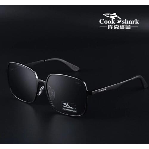 Cook Shark Mens Polarized Sunglasses for Driving Special Sunglasses Mens Color Change Day and Night Glasses Tide