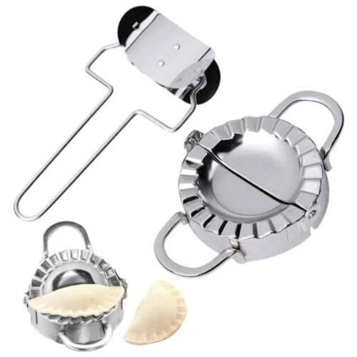 Stainless Steel Dumpling Maker Dough Cutter Ravioli Empanada Press Mold Wrapper Bakeware Dumpling making machine Kitchen Tools