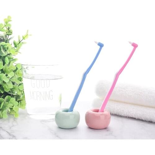 New Orthodontic Toothbrush Single Head Toothbrush Small Pointed Toothbrush Orthodontics Braces Soft Hair Care Cleaning