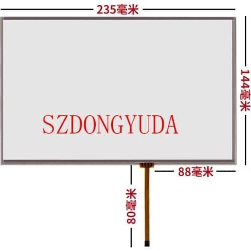 New Touchpad 10.2'' Inch 235*144 For MCGS TPC1062K TPC1062KX TPC1062KS TPC1061Ti Touch Screen Digitizer Glass 235mm*144mm