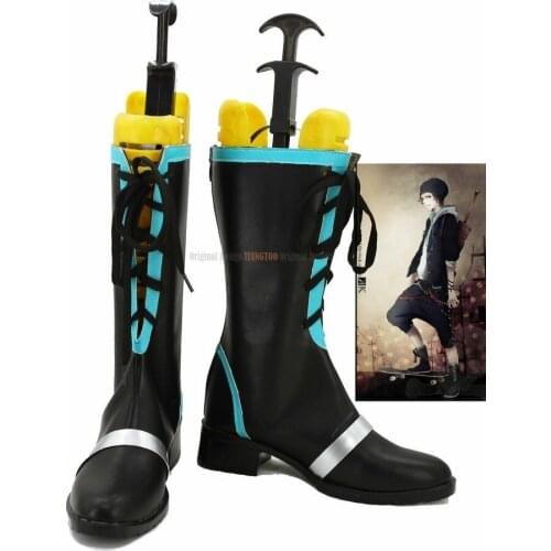 Misaki Yata Shoes Cosplay Anime K RETURN OF KINGS Yata Misaki Cosplay Shoes Boots Custom Made