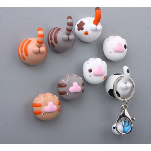 Japanese Fat Cat Refrigerator Paste 3D Cat Magnetic Paste Home Decoration Creative Gift Animal Refrigerator Stickers