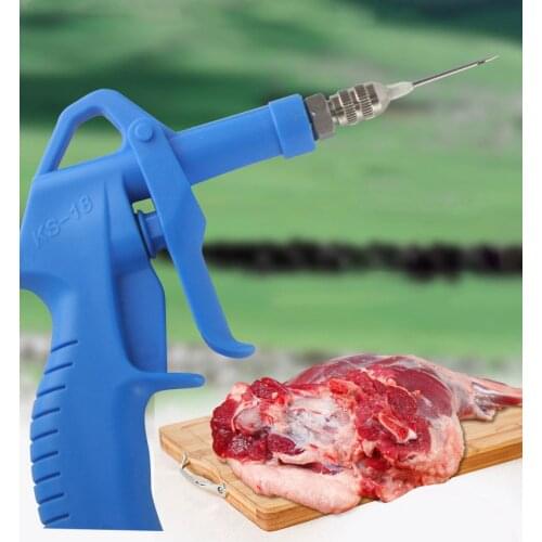 Electric Injection Flavor needle Turkey pork bbq steak meat sauces syringes marinades kitchen accessories Spices cooking tools