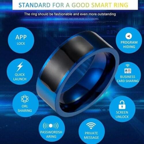 NFC Ring Multifunctional Waterproof Digital Smart Ring Android Finger Rings for all All Android and Windows NFC Mobiles