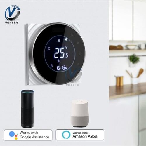 Tuya WiFi Smart Thermostat LCD Display Touch Screen for Electric Floor Heating Water/Gas Boiler Temperature Remote Controller