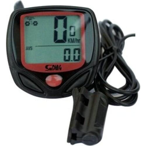 Bicycle Computer Sunding Speedometer Wired Stopwatch Black Velocimetry Bike Cadence Cyclocomputer Accessories