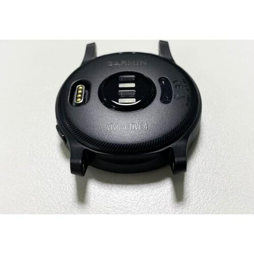Original For GARMIN Vivoactive 4 Back Cover Case Without with Battery Smart Sports Watch Bottom Cover Aging Damage Replacement