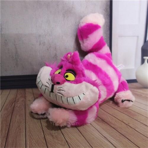 1pcs 30cm Alice pet Cat Kawaii Plush Toys Cute Che shire Cat Stuffed Animals Kids Gifts Soft Toys