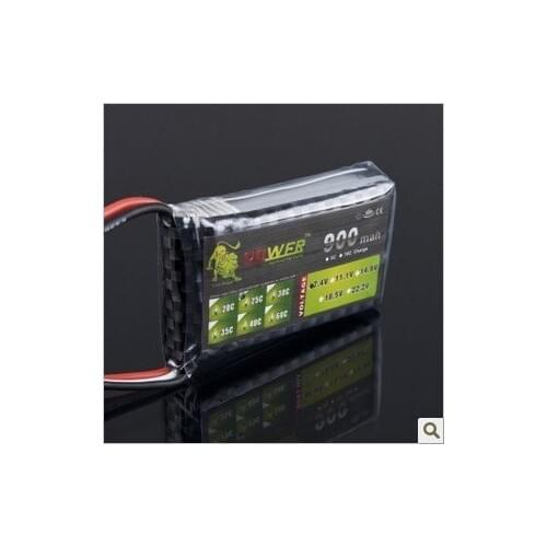 1pcs Lion power 7.4V 900MAH 25C 2s High Power lipo battery AKKU MAX 30C RC Model
