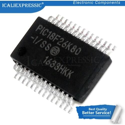 10PCS PIC18F26K80-I/SS PIC18F26K80-E/SS PIC18F26K80 SSOP28