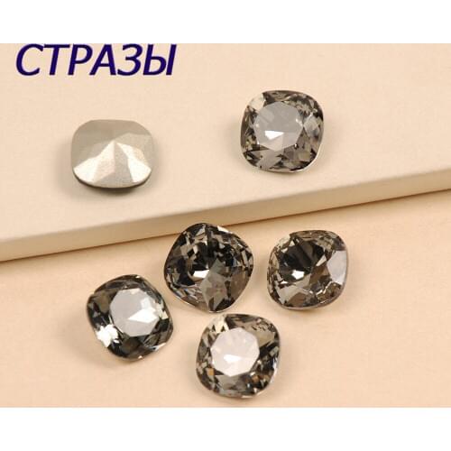4470 Strass Black Diamond Sew on Rhinestones Super flash point stones diy Jewellery Craft Garment accessories