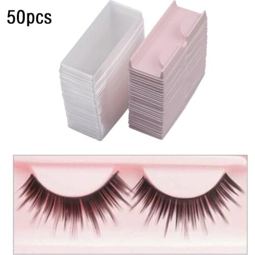 50 Xfalse Eyelash Box Care Storage Case Box Container Holder Compartment Tool Natural Long Dramatic Lashes Extension Handmade