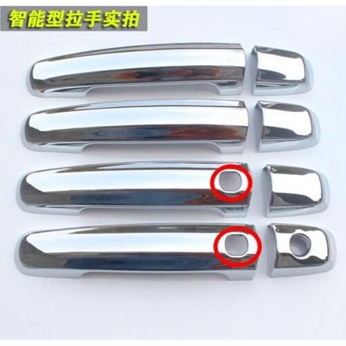 Car Accessories Abs Chrome Car Door Handles Bowl Cover Trim Door Handle Trim For Suzuki Vitara Sx4 S-cross Alivio Swift