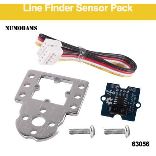 R63056 Line Finder Sensor Pack Free shipping IR-emitting LED and an IR-sensitive phototransistor