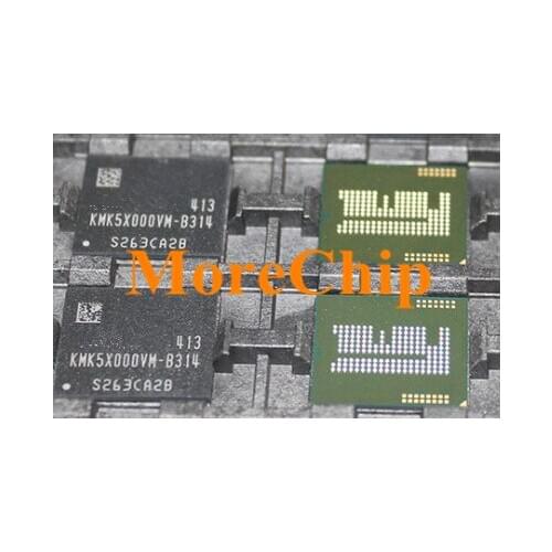 KMK5X000VM-B314 eMMC NAND Flash Memory IC chip 2pcs/lot