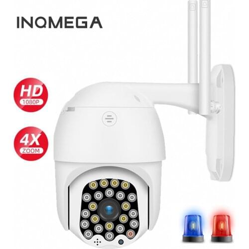 1080P PTZ Audio WiFi IP Camera 4x Zoom Auto Tracking 23 IR LED Outdoor Cloud Storage Motion Detection CCTV Surveillance