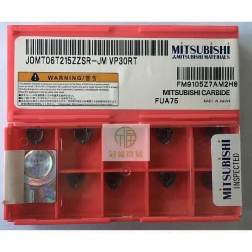From Japan JOMT06T215ZZSR-JM VP30RT The original CNC Carbide insert 50PCS