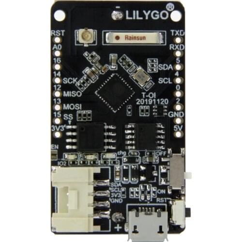 LILYGO® TTGO T-OI ESP8266 Chip Rechargeable 16340 Battery Holder Compatible With MINI D1 Development Board