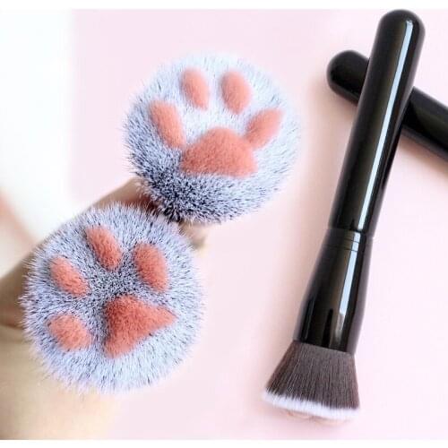 Multifunction 1PCS Cat Claw Paw Makeup Brushes Professional Cute Face Foundation Brush Concealer Blush Makeup Cosmetic Tool