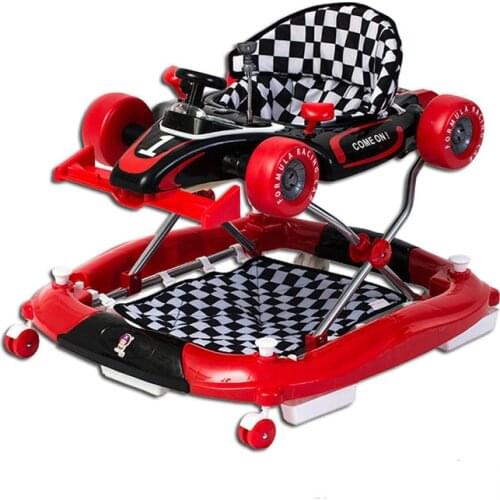 Anti-rollover Multi-function Walker Folding Baby Stroller Children Walke rwith music easy folding trolly 6-18month